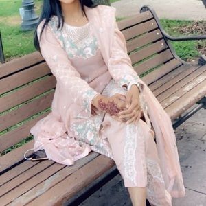 Salwar suit- pink small